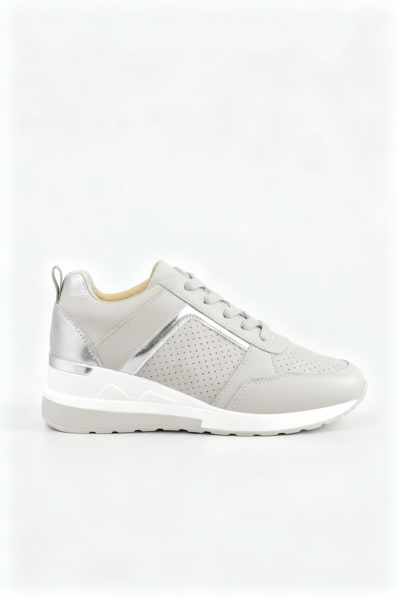 Dames Sneakers | Orthopedisch Verhoogde Zool - Grijs