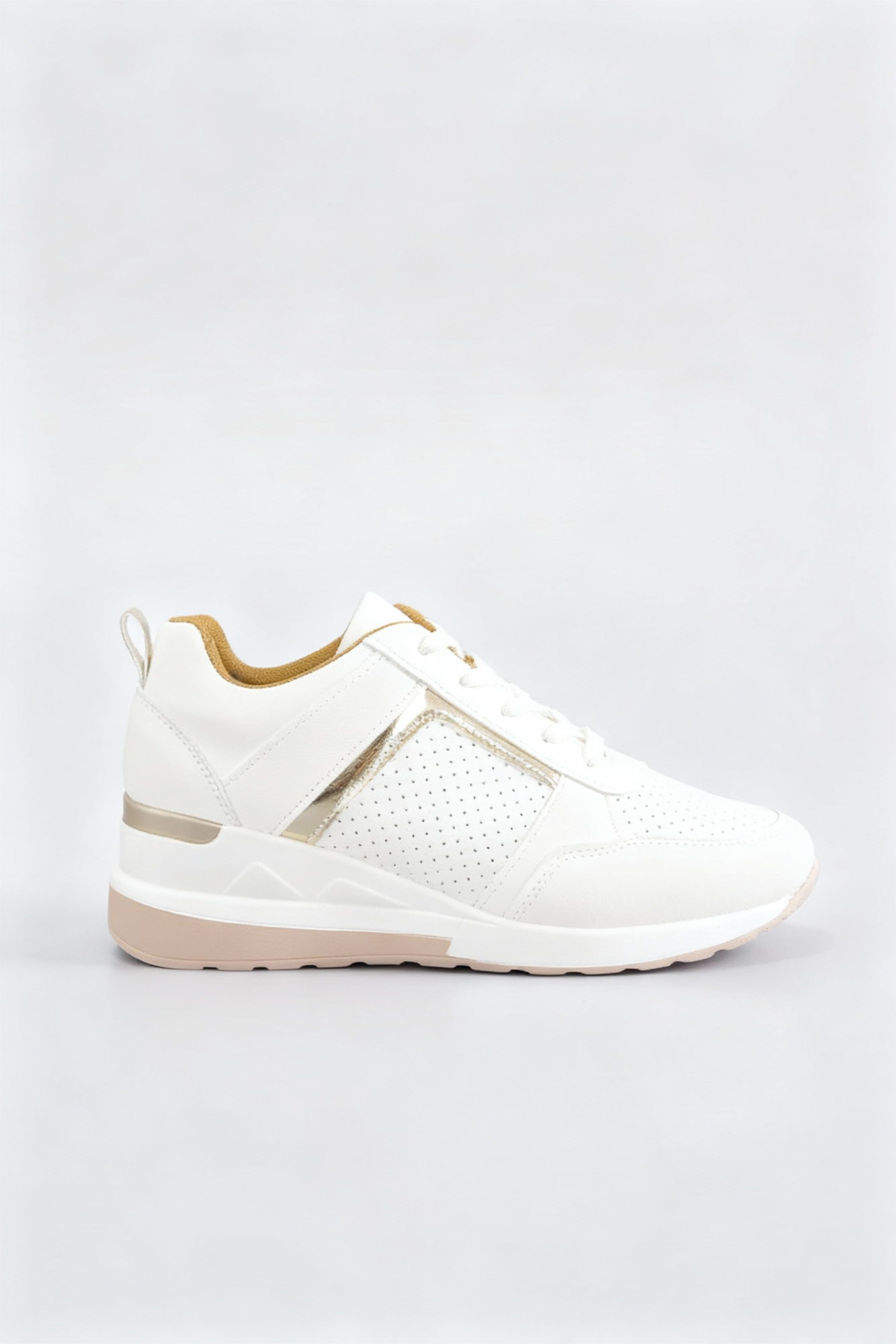 Dames Sneakers | Orthopedisch Verhoogde Zool - Wit