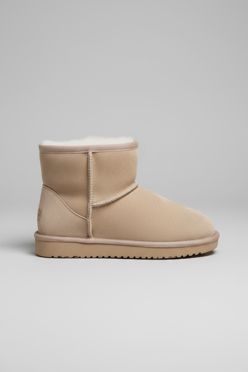 Snowboots Dames | Gevoerde Laarzen Winter - Beige