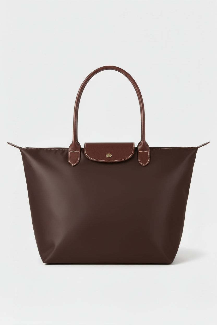 Handtas Dames | Ruim Model met Meerdere Vakken - Donkerbruin 1.0